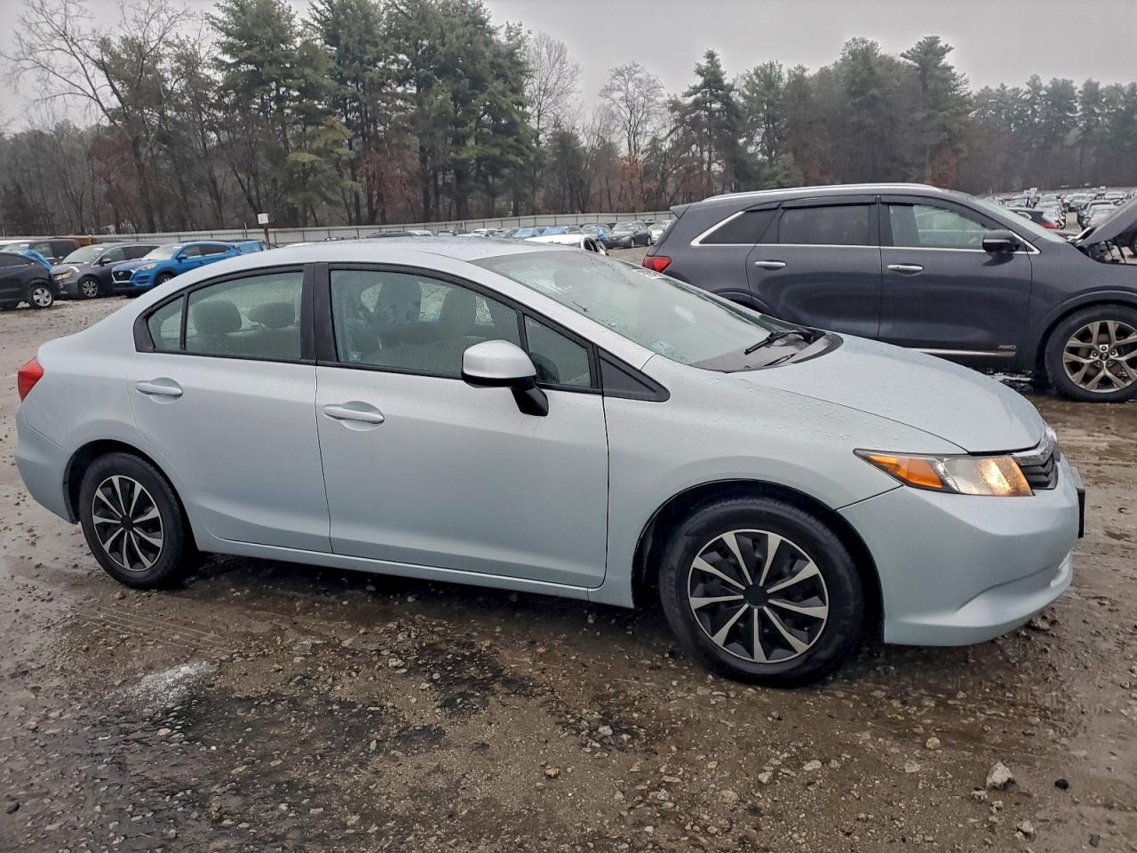 Lot #3304518450 2012 HONDA CIVIC LX