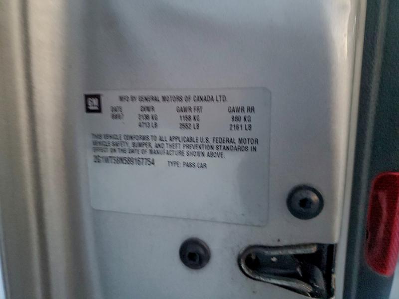 2008 CHEVROLET IMPALA #3318871956