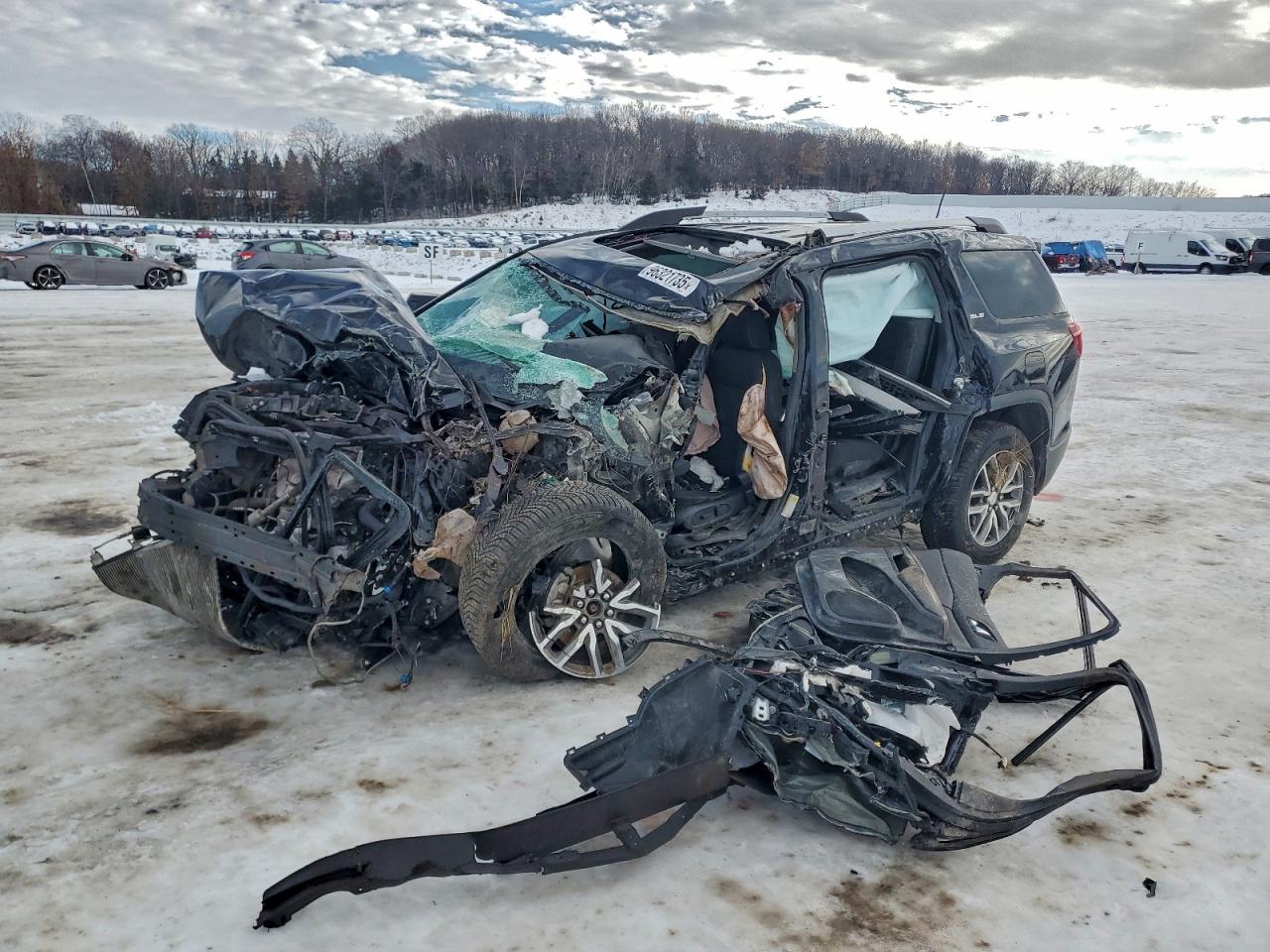 Lot #3317884927 2019 GMC ACADIA SLE