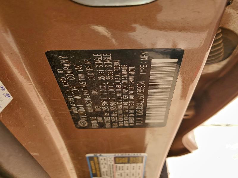 2016 HYUNDAI TUCSON LIM #3301863996