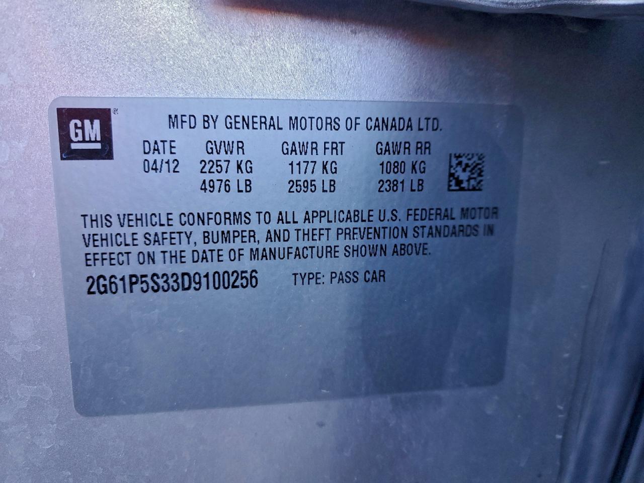 CADILLAC XTS LUXURY COLLECTION