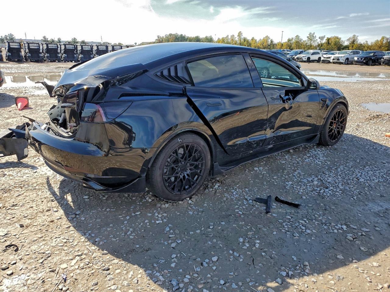 Lot #3311609232 2019 TESLA MODEL 3