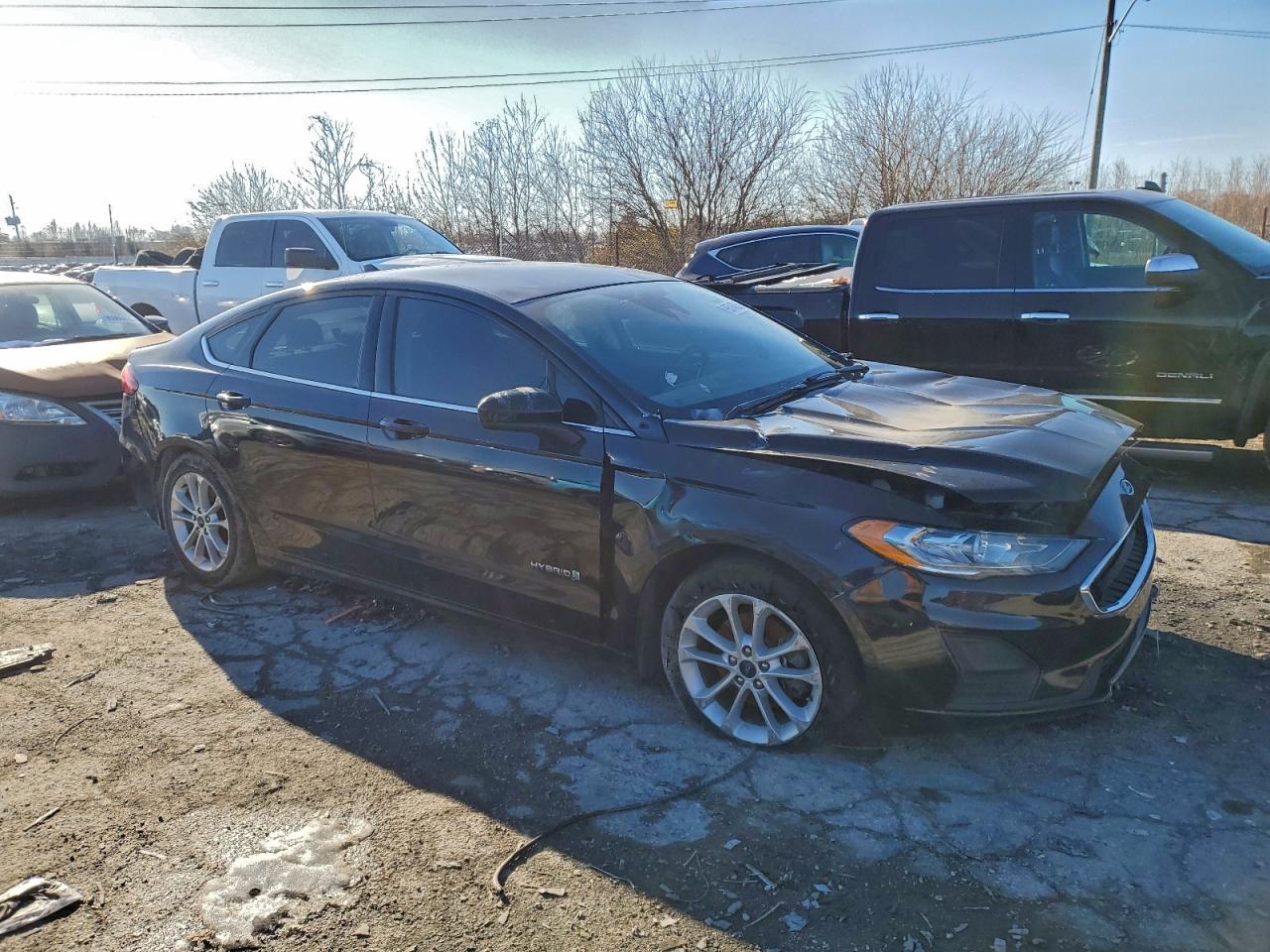 Lot #3317720086 2019 FORD FUSION SE