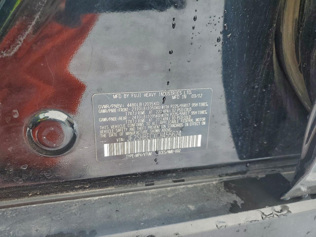 SUBARU FORESTER LIMITED