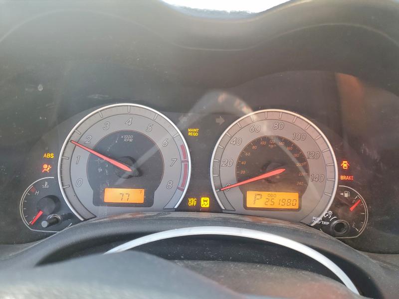 2010 TOYOTA COROLLA BA #3305404315