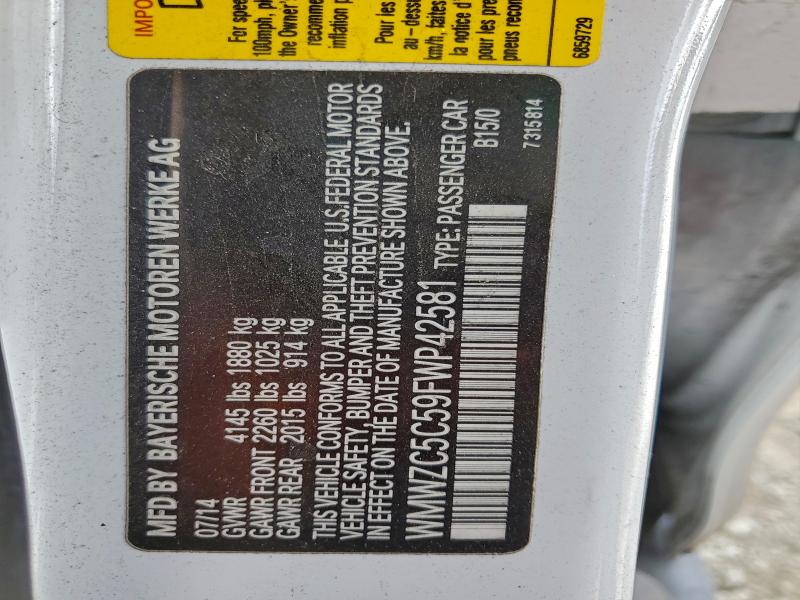 2015 MINI COOPER S C #3305330310