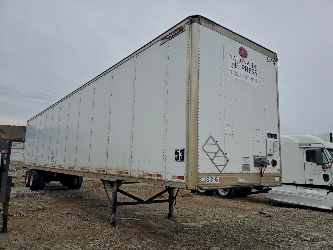 Lot #3317797107 2012 GREAT DANE 53 FT