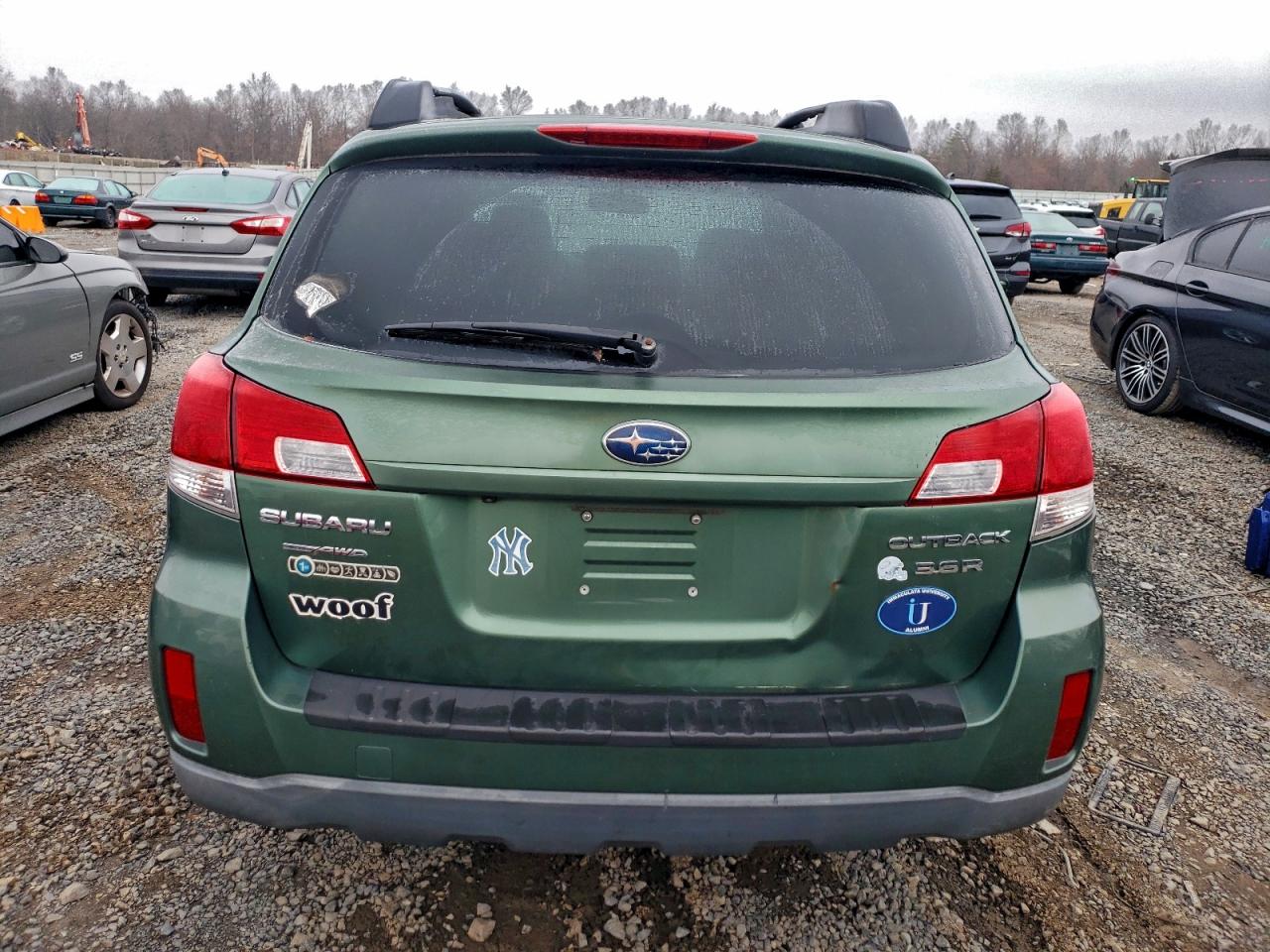 Lot #3304569455 2011 SUBARU OUTBACK 3.