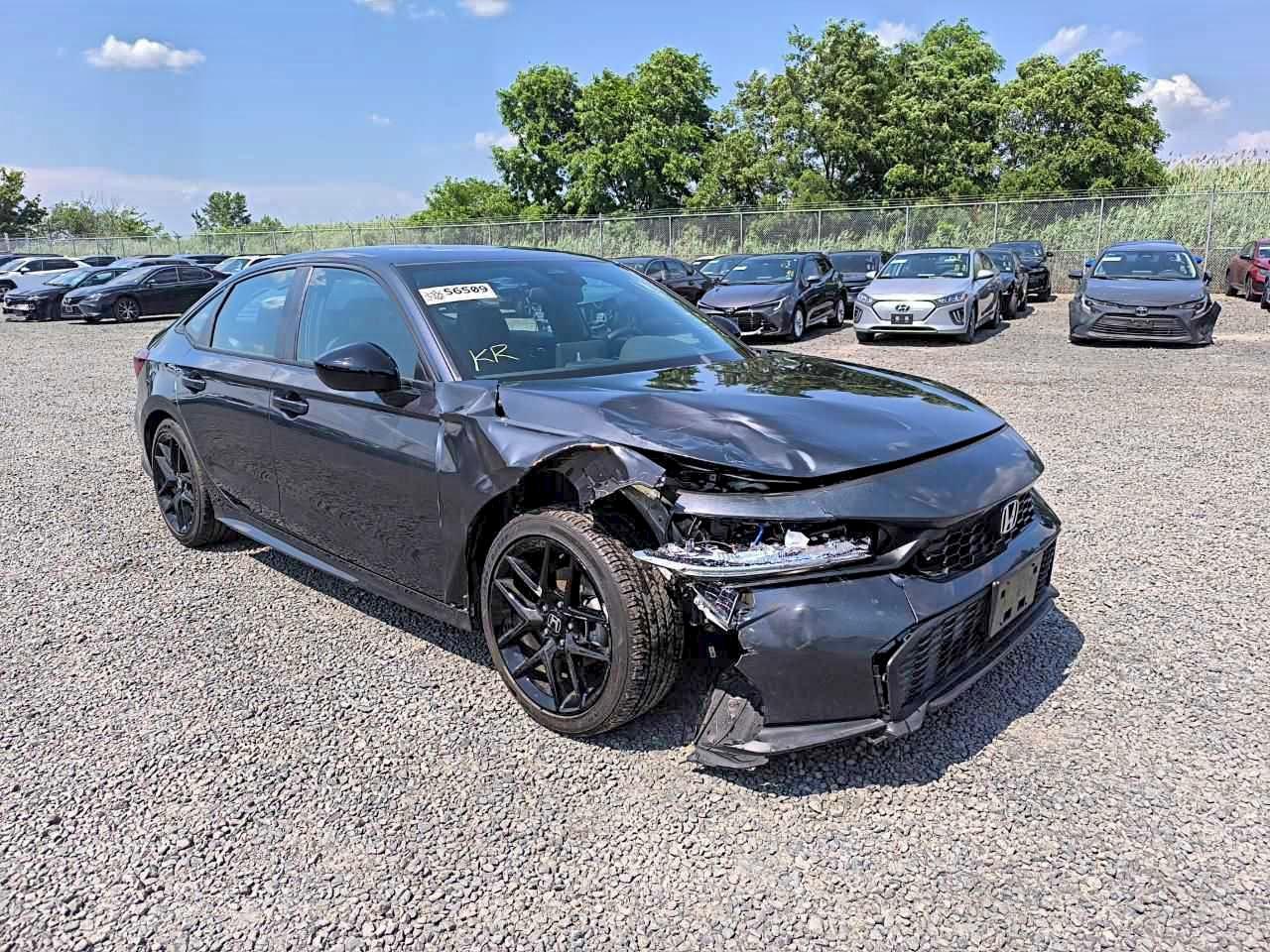 Lot #3318925951 2025 HONDA CIVIC SPOR