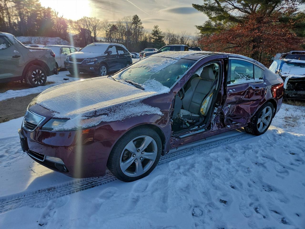 Lot #3318058366 2013 ACURA TL TECH