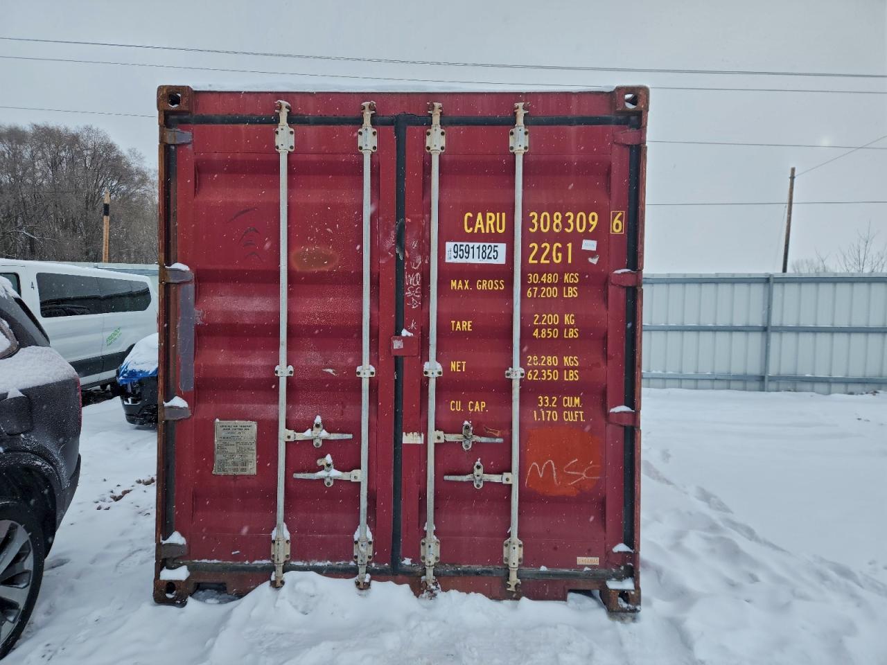 Lot #3305349313 2000 SHIP SHIPPING CONTAINER
