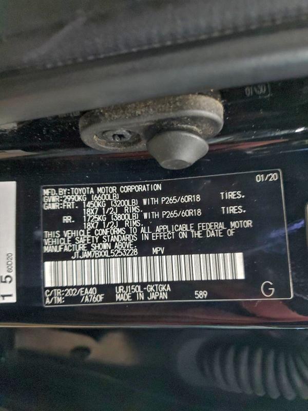 2020 LEXUS GX 460 PRE #3304793333