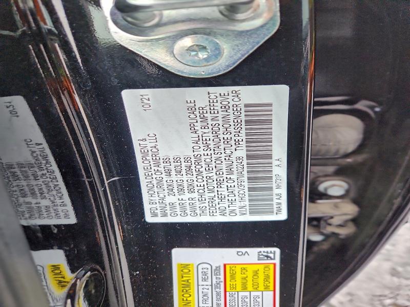 2021 HONDA ACCORD TOU #3310582080