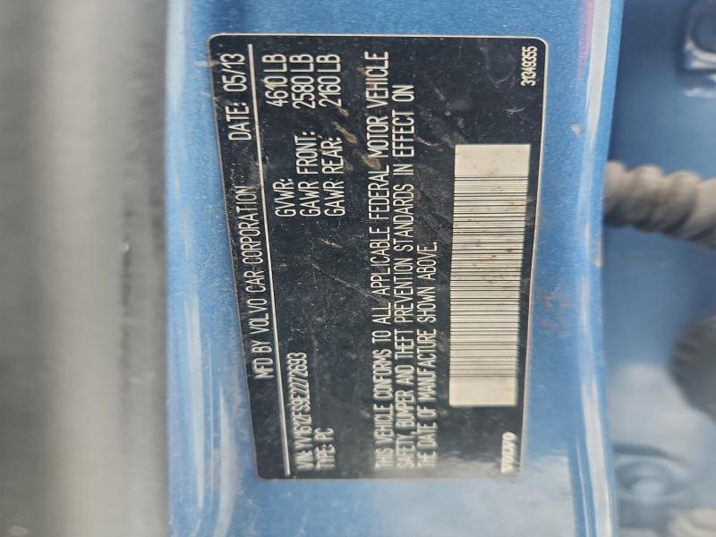 2014 VOLVO S60 T5 #3304596455