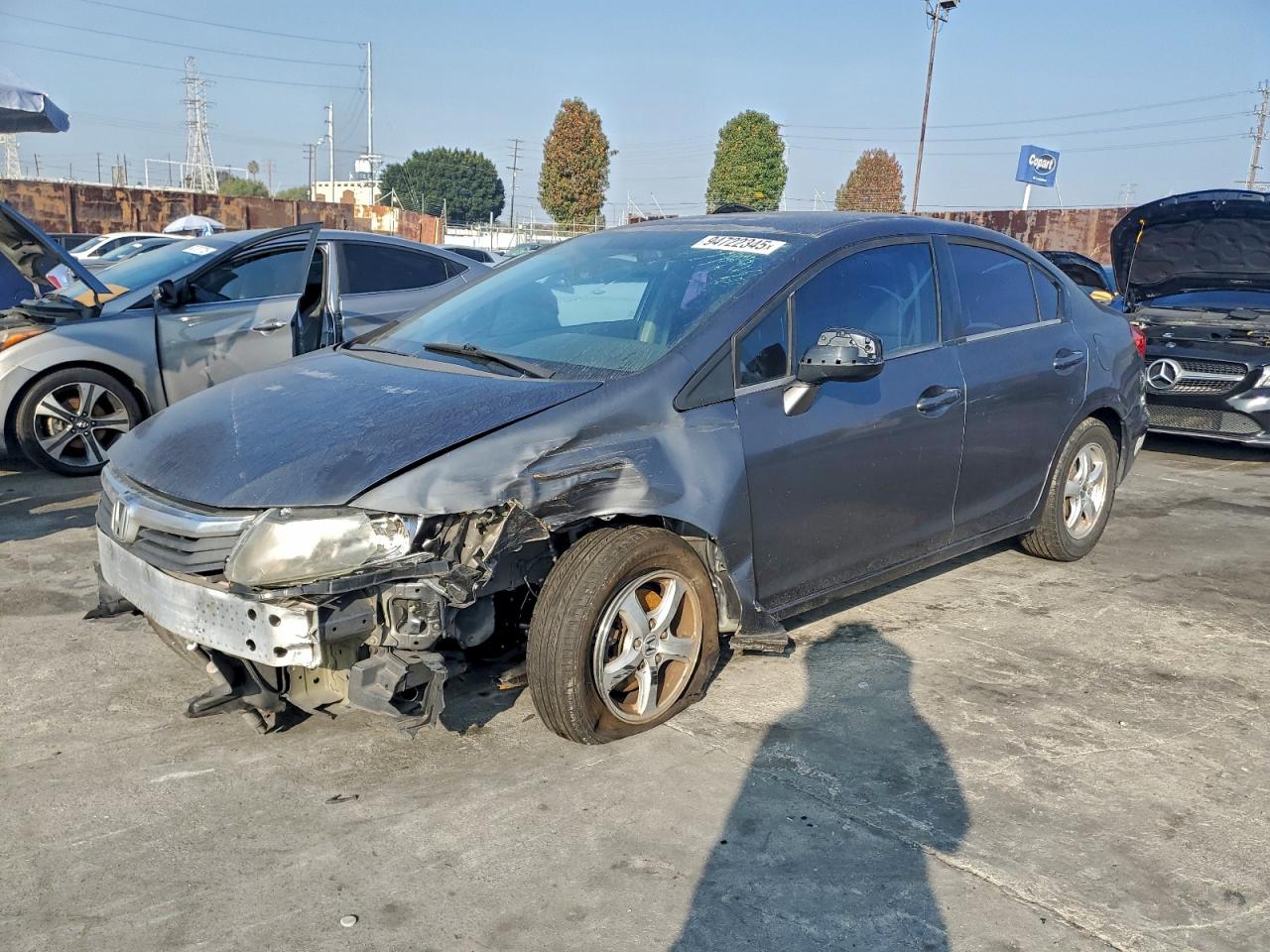 Lot #3301841359 2012 HONDA CIVIC NATU
