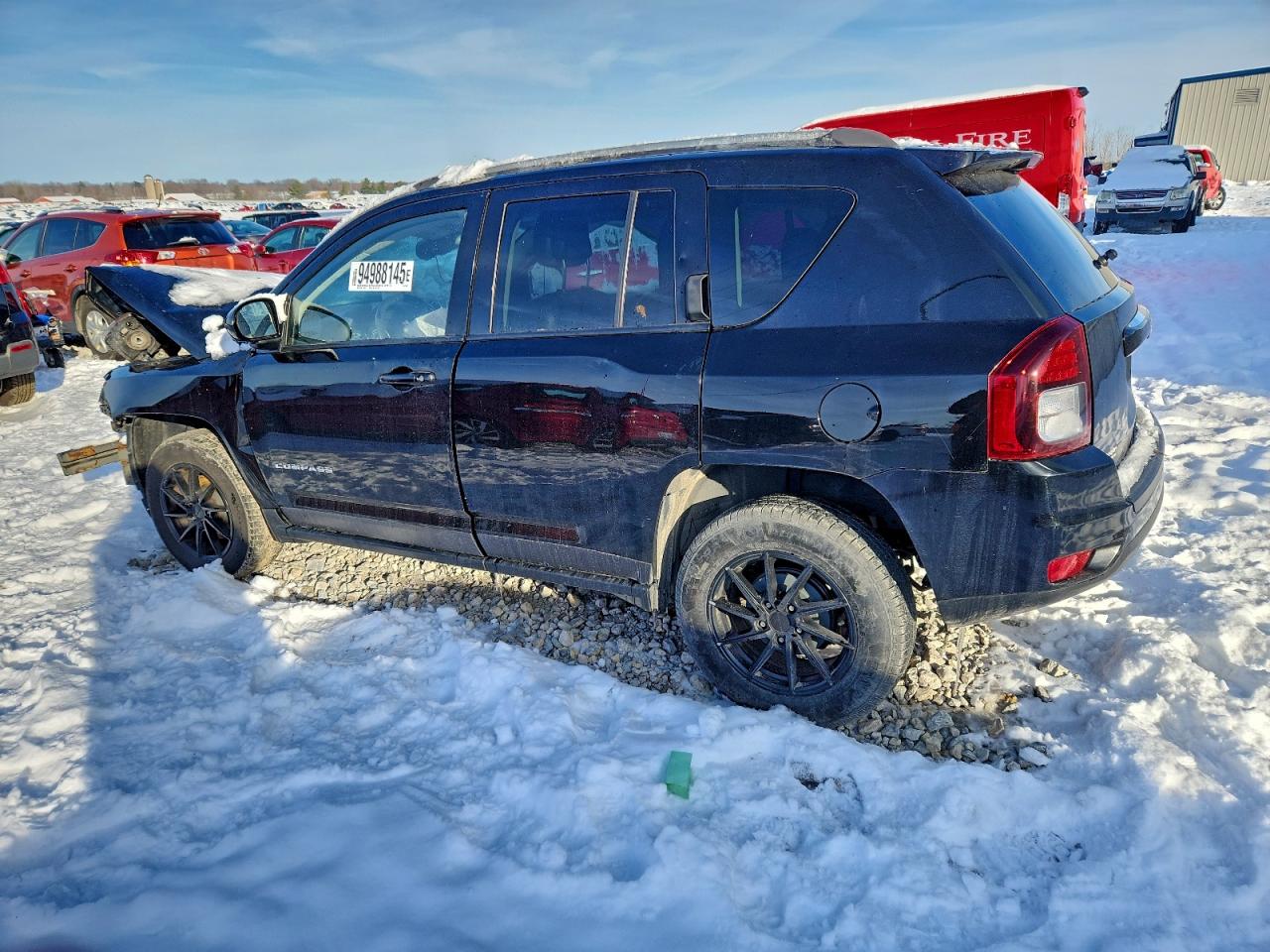 Lot #3316850663 2017 JEEP COMPASS LA