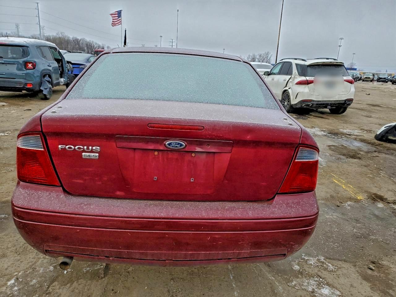 Lot #3317735085 2007 FORD FOCUS ZX4