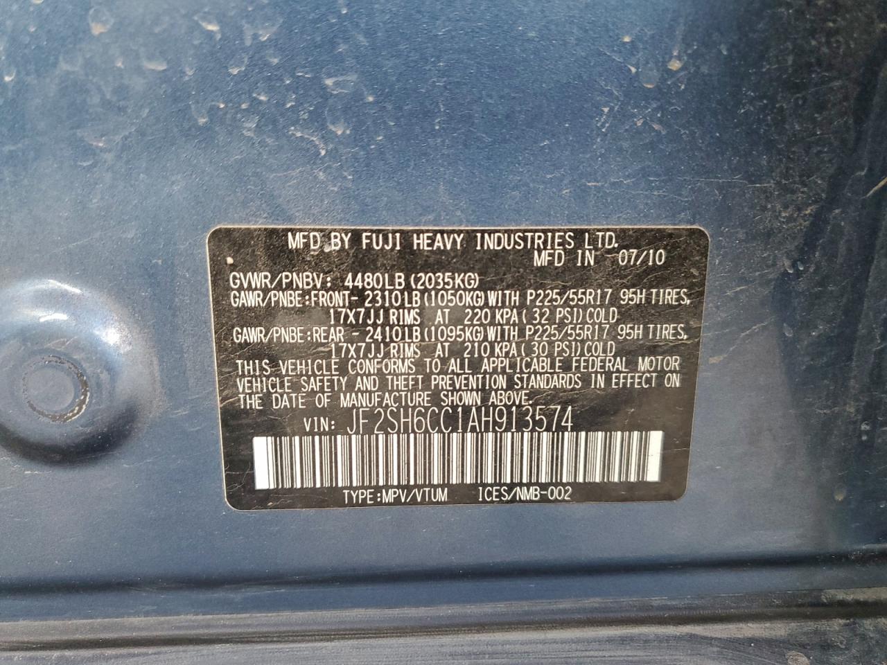 SUBARU FORESTER 2.5X PREMIUM