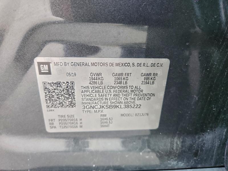 2019 CHEVROLET TRAX LS #3311502277