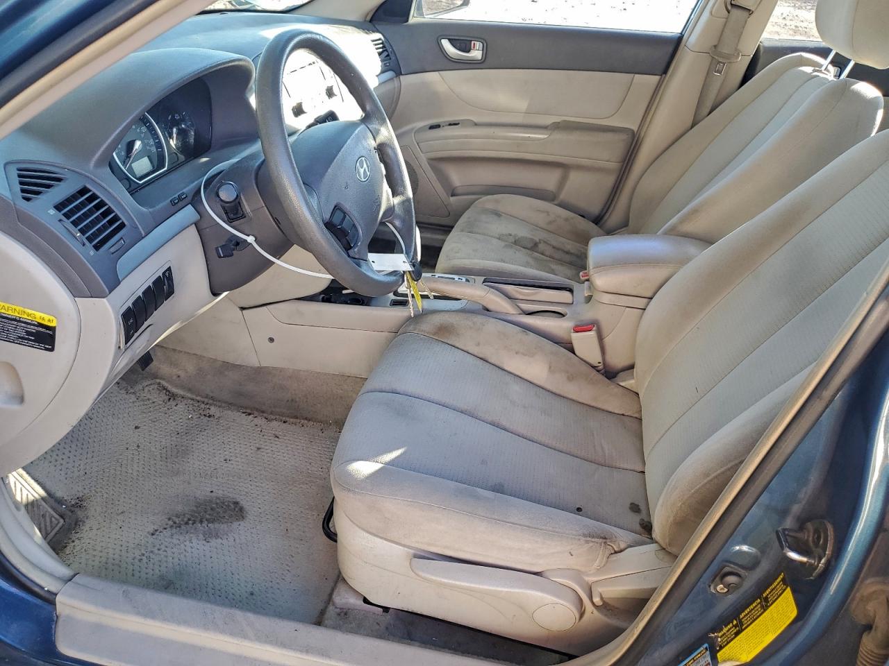 Lot #3302765415 2008 HYUNDAI SONATA GLS