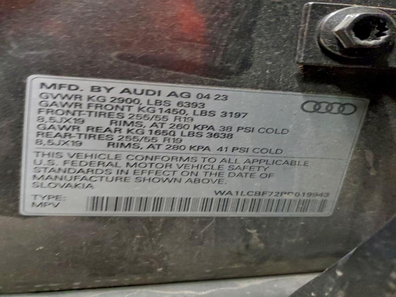 2023 AUDI Q7 PREMIUM #3309577608