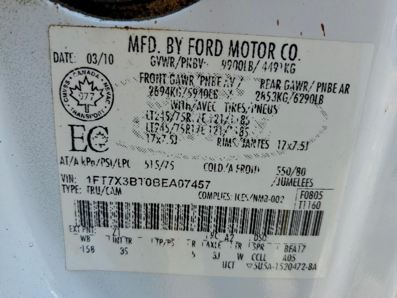 FORD F-350 SUPER DUTY