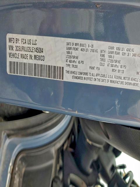 2020 RAM PROMASTER #3315570773