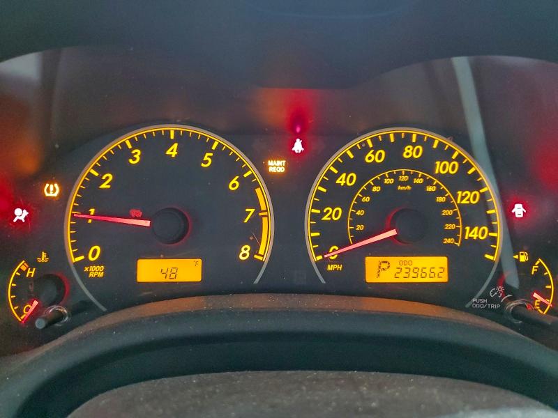 2011 TOYOTA COROLLA BA #3310326966