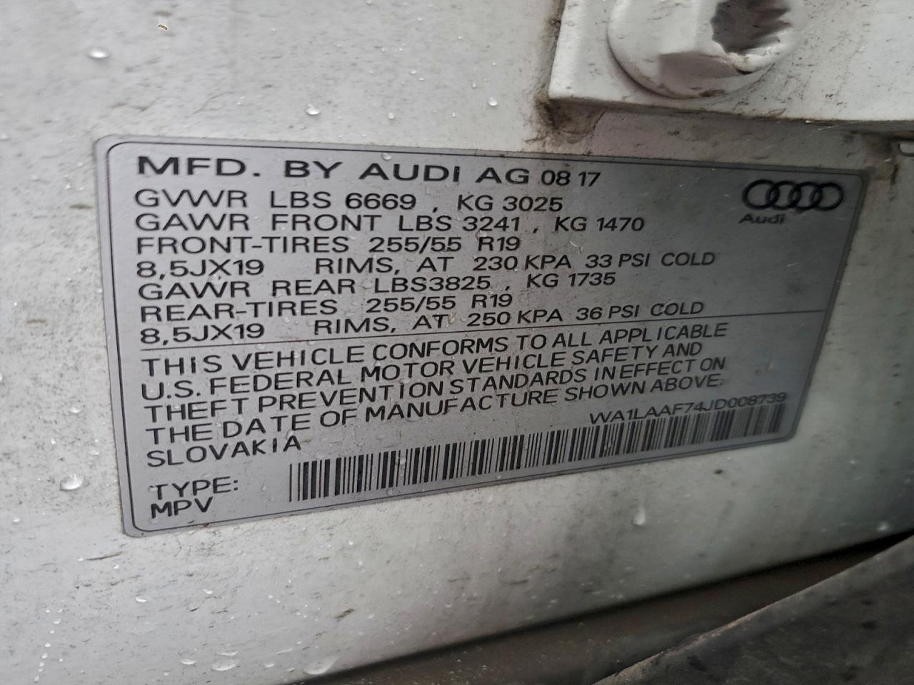 AUDI Q7 PREMIUM PLUS