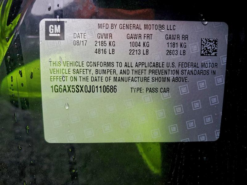 2018 CADILLAC CTS LUXURY #3308430277