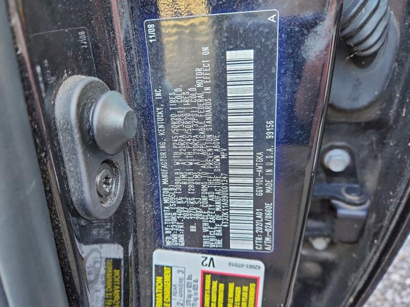 2009 TOYOTA VENZA #3316782405