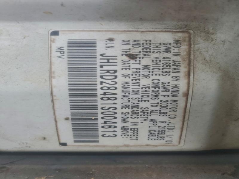 2001 HONDA CR-V LX #3302727004