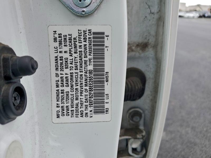 2014 HONDA CIVIC EX #3301933512