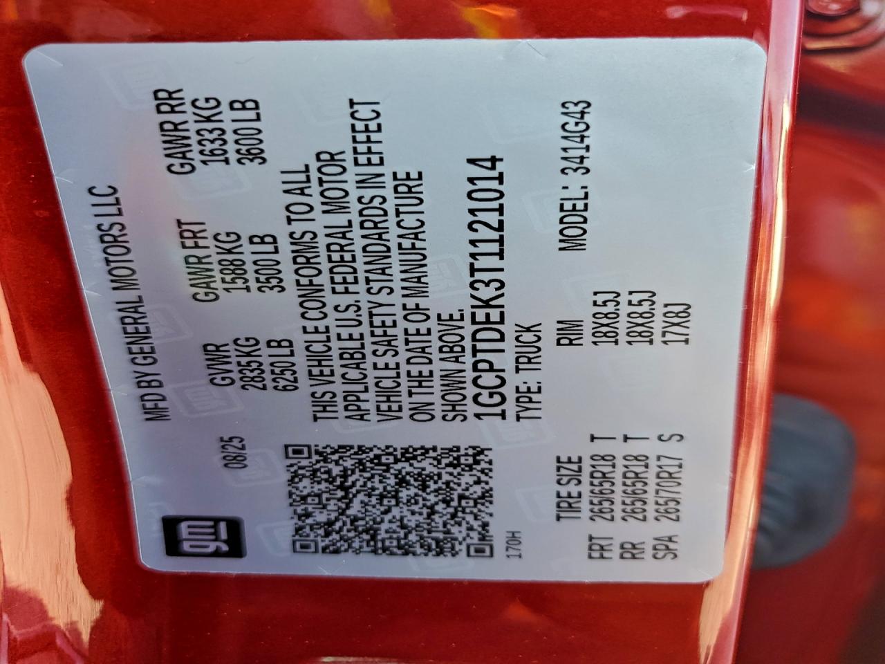 CHEVROLET COLORADO Z71