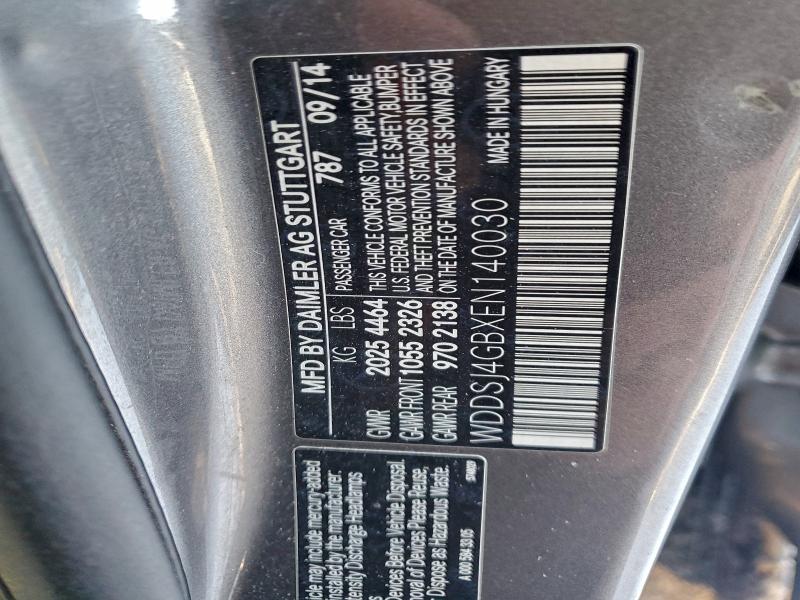 2014 MERCEDES-BENZ CLA 250 4M #3317711082