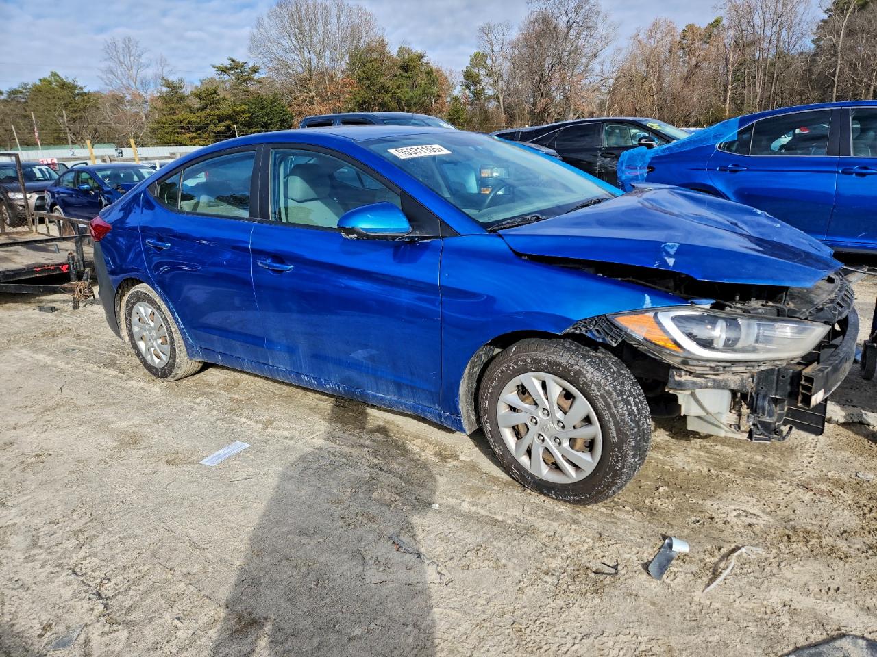 Lot #3310394954 2017 HYUNDAI ELANTRA