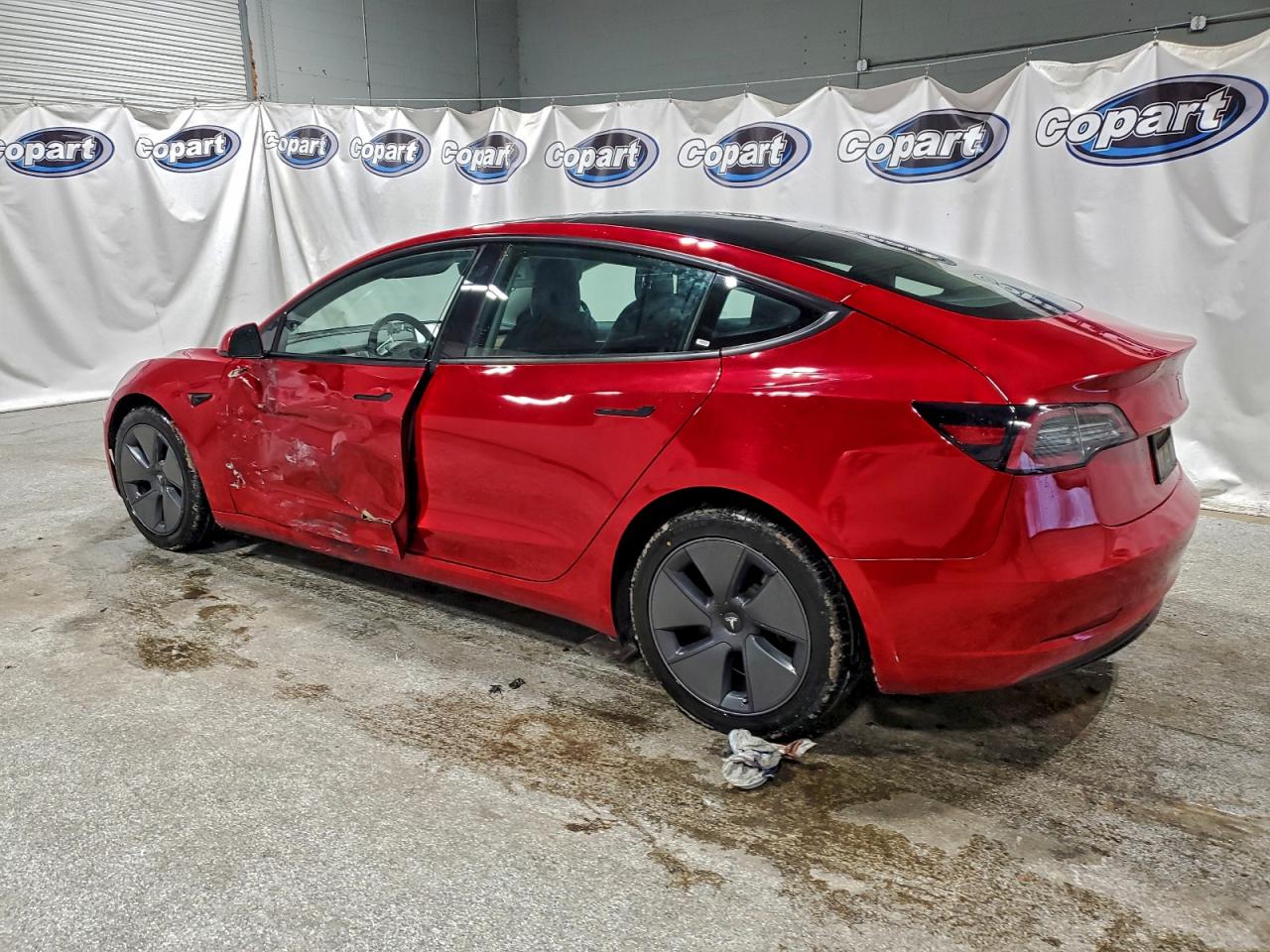 Lot #3315934112 2022 TESLA MODEL 3