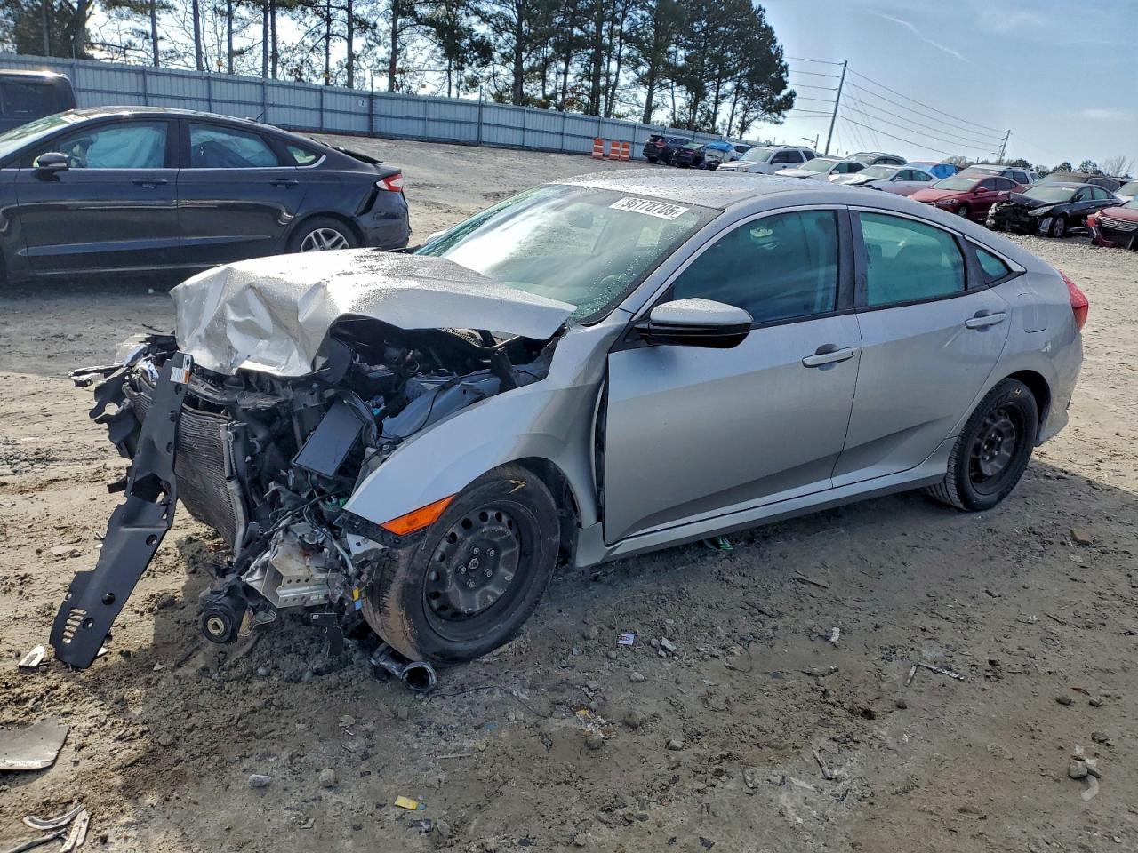 Lot #3315951140 2017 HONDA CIVIC