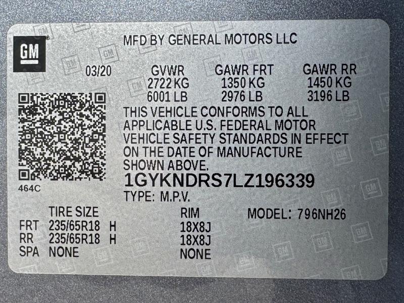 2020 CADILLAC XT5 PREMIU #3304522445