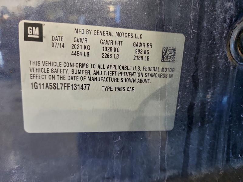 2015 CHEVROLET MALIBU LS #3311535235