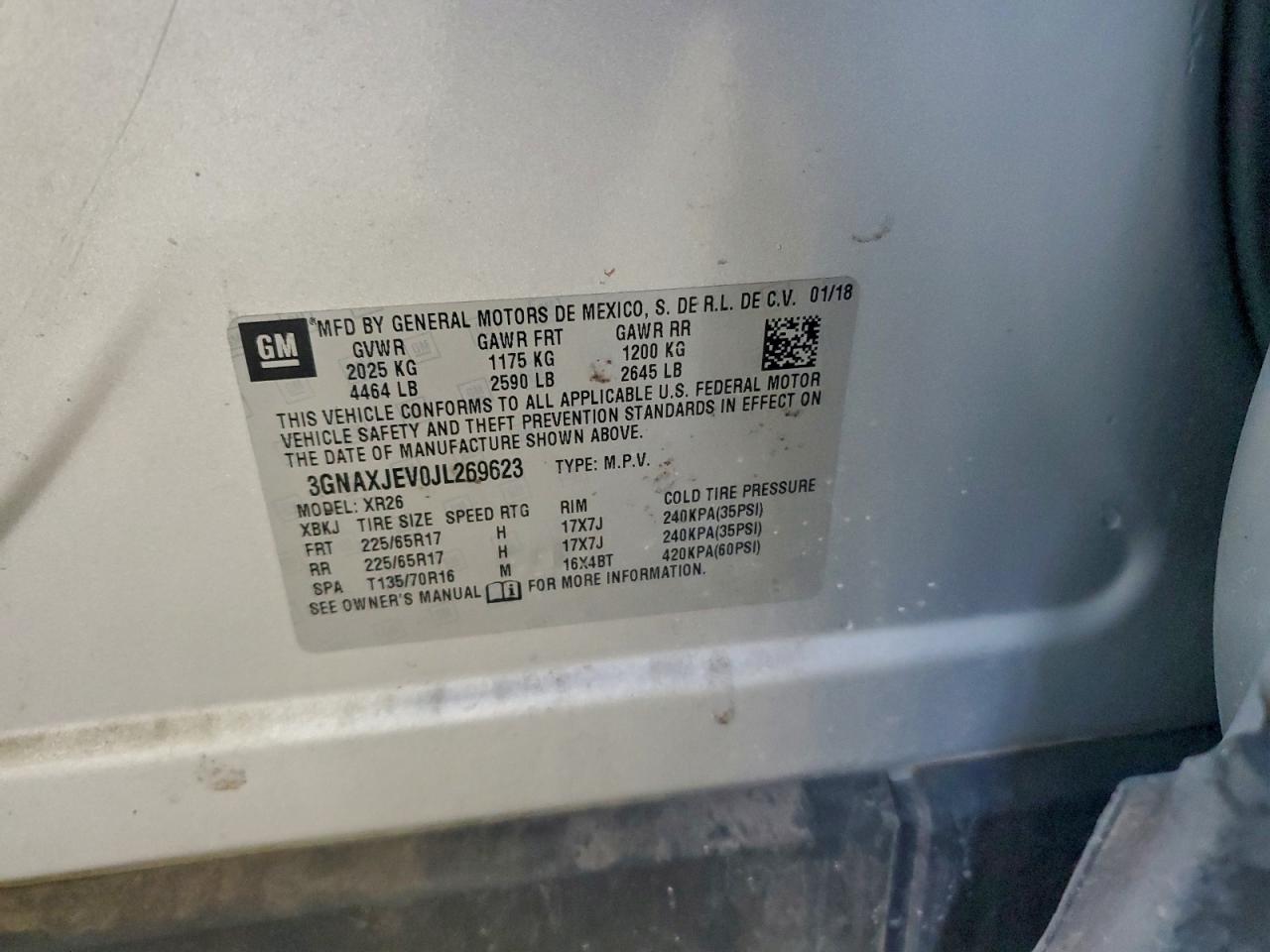 CHEVROLET EQUINOX LT