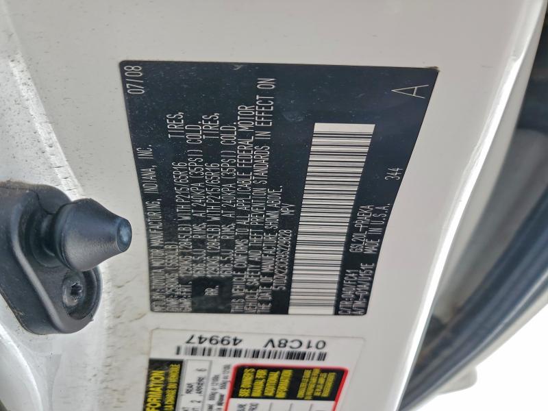 2009 TOYOTA SIENNA LE #3305302380