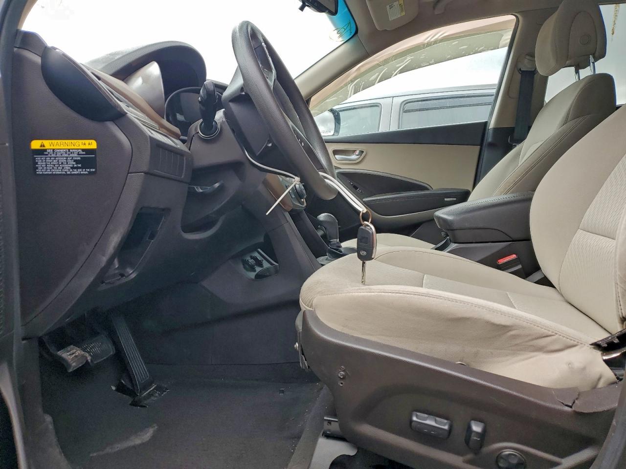 Lot #3315925093 2017 HYUNDAI SANTA FE S