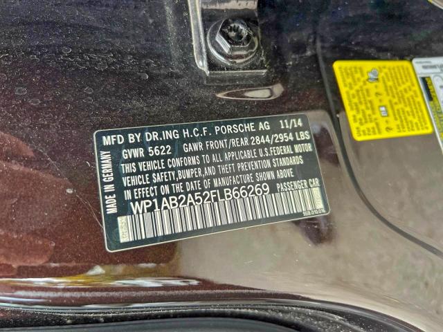 2015 PORSCHE MACAN S #3308237222