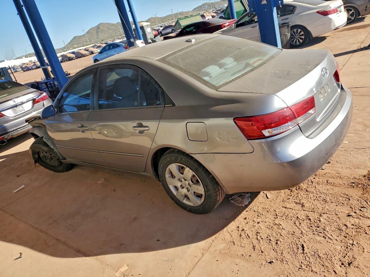 Lot #3317177158 2008 HYUNDAI SONATA GLS