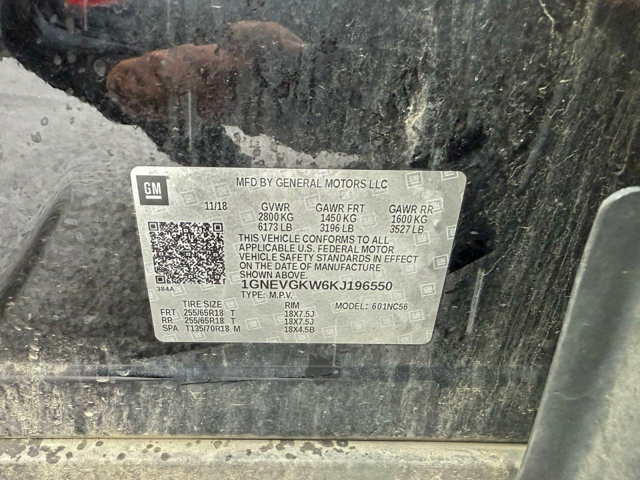 CHEVROLET TRAVERSE LT