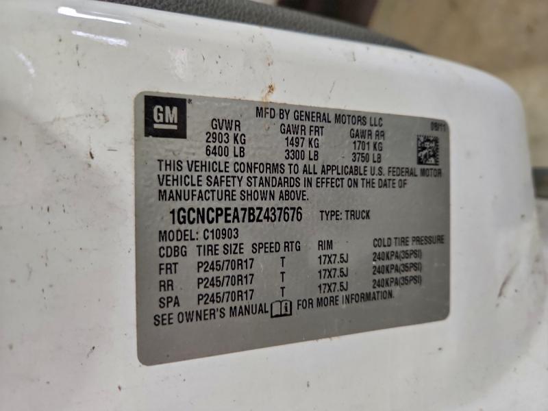 2011 CHEVROLET SILVERADO #3305381343