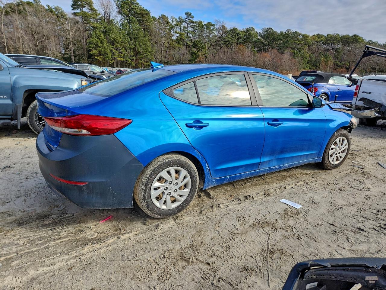 Lot #3310394954 2017 HYUNDAI ELANTRA