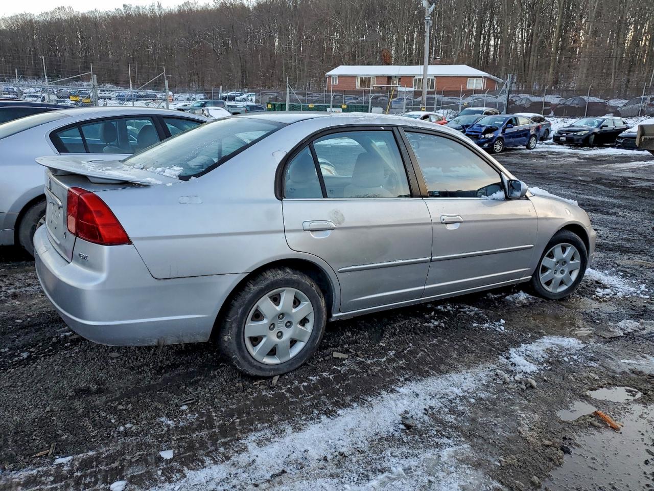 Lot #3317170145 2002 HONDA CIVIC EX