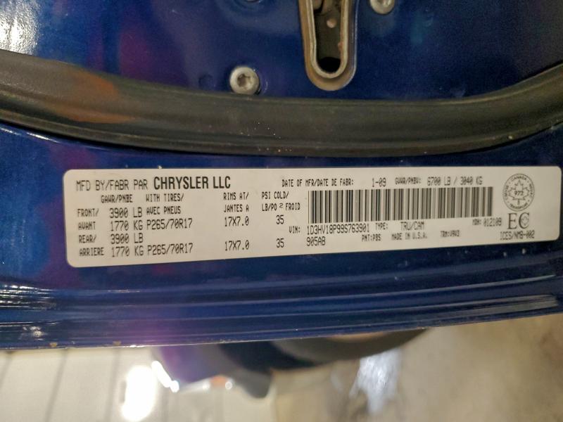 2009 DODGE RAM 1500 #3304528451